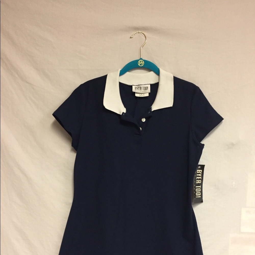 • Vintage • babydoll dress y2k collared mini - Picture 6 of 6